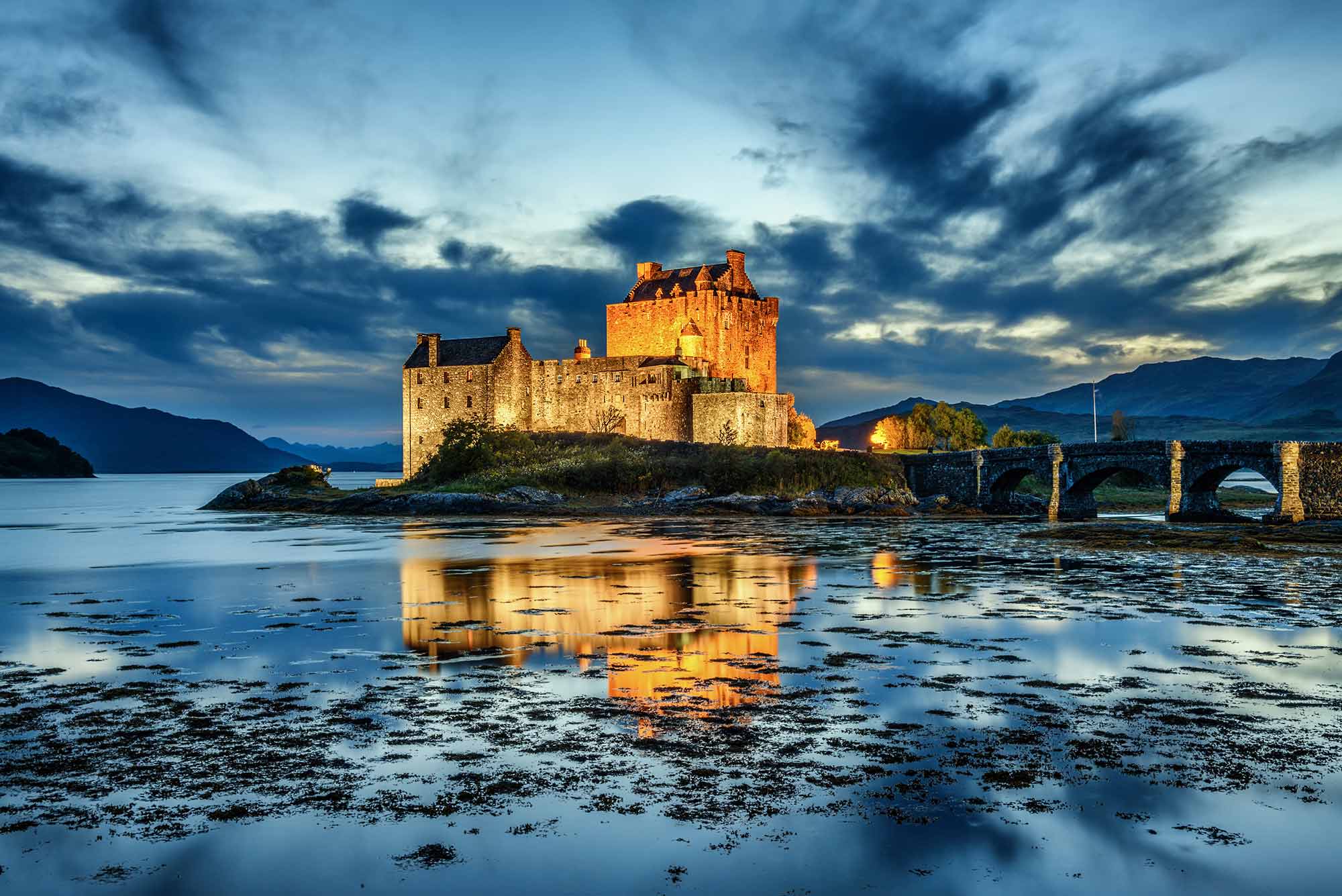Eilean Donan Castle on the Isle of Skye